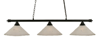 Oxford 3 Light Small Island Chandelier by Toltec 373-1611556 - 373-1611556