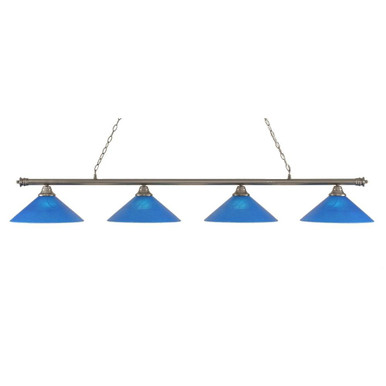 Oxford 4 Light Small Island Chandelier by Toltec 374-161176