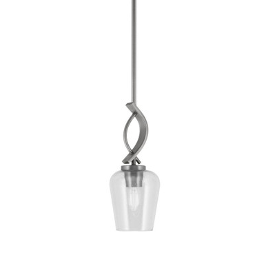Cavella 1 Light Mini Linear Pendant 13.25 Inch Tall by Toltec - 3901-210