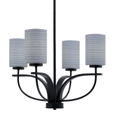 Cavella 4 Light Medium Chandelier by Toltec 3904-MB-4062 - 3904-MB-4062