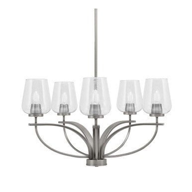 Cavella 5 Light Medium Chandelier by Toltec 3905-GP-210