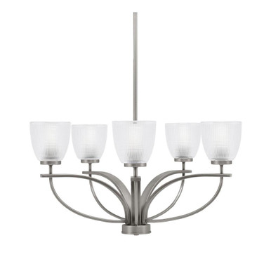 Cavella 5 Light Medium Chandelier by Toltec 3905-GP-500