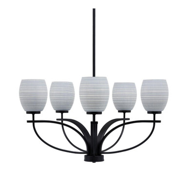 Cavella 5 Light Medium Chandelier by Toltec 3905-MB-4022
