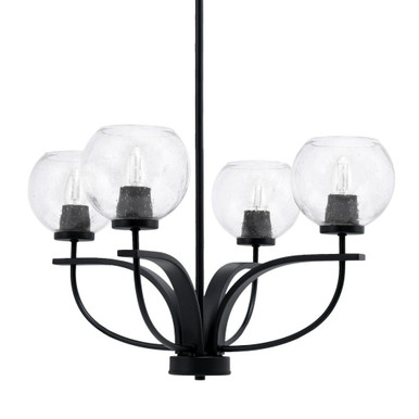 Cavella 4 Light Medium Chandelier by Toltec 3904-MB-4100
