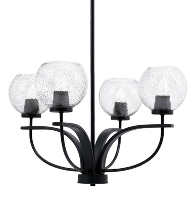 Cavella 4 Light Medium Chandelier by Toltec 3904-MB-4100 - 3904-MB-4100