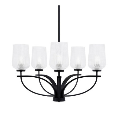 Cavella 5 Light Medium Chandelier by Toltec 3905-MB-4250