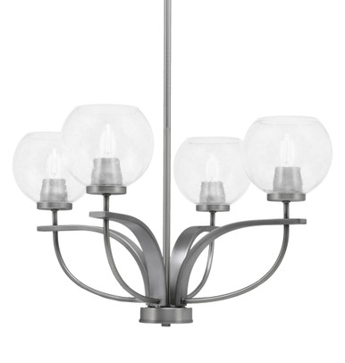 Cavella 4 Light Medium Chandelier by Toltec 3904-41 - 3904-41