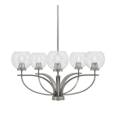 Cavella 5 Light Medium Chandelier by Toltec 3905-GP-4100