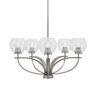 Cavella 5 Light Medium Chandelier by Toltec 3905-GP-4100 - 3905-GP-4100
