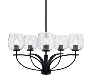 Cavella 5 Light Medium Chandelier by Toltec 3905-GP-4811 - 3905-GP-4811