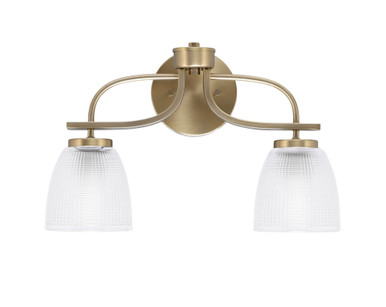 Cavella 2 Light Vanity Light 16.75 Inch Length by Toltec - 3912-500