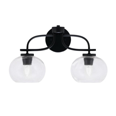 Cavella 2 Light Vanity Light 19 Inch Length by Toltec - 3912-MB-202