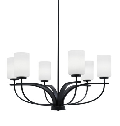 Cavella 6 Light Large Chandelier by Toltec 3906-MB-300 - 3906-MB-300