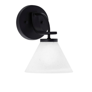 Cavella 1 Light Wall Sconce 9.5 Inch tall by Toltec - 3911-MB-421-CH