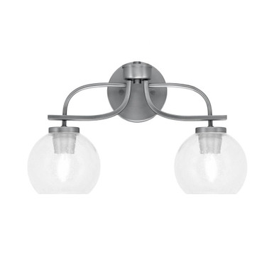 Cavella 2 Light Vanity Light 17.5 Inch Length by Toltec - 3912-41