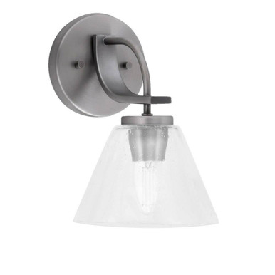 Cavella 1 Light Wall Sconce 10 Inch Tall by Toltec - 3911-GP-302