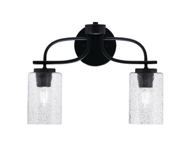 Cavella 2 Light Vanity Light 15.5 Inch Length by Toltec - 3912-MB-3001