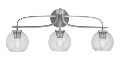 Cavella 3 Light Vanity Light 27.5 Inch Length by Toltec - 3913-4100