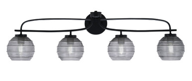 Cavella 4 Light Vanity Light 37.5 Inch Length by Toltec - 3914-MB-5110