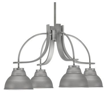 Cavella 4 Light Large Chandelier by Toltec 3924-427
