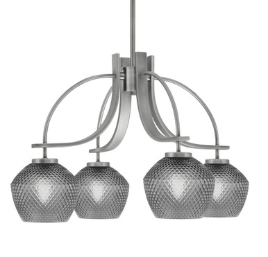 Cavella 4 Light Medium Chandelier by Toltec 3924-4622 - 3924-4622