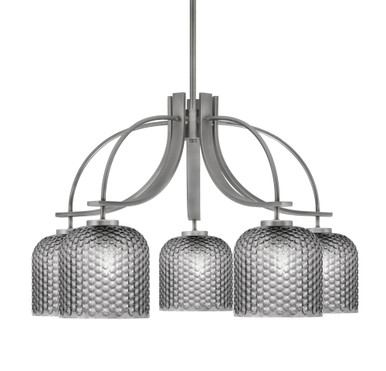 Cavella 5 Light Large Chandelier by Toltec 3925-4912 - 3925-4912