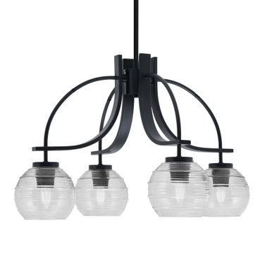 Cavella 4 Light Medium Chandelier by Toltec 3924-5112 - 3924-5112