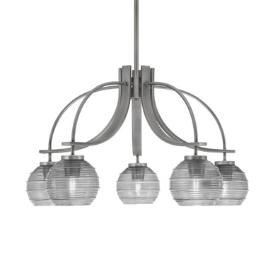 Cavella 5 Light Large Chandelier by Toltec 3925-5112 - 3925-5112