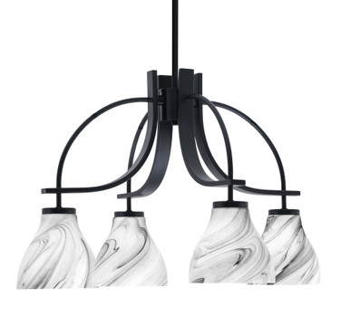 Cavella 4 Light Medium Chandelier by Toltec 3924-4769 - 3924-4769