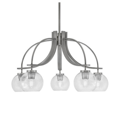 Cavella 5 Light Large Chandelier by Toltec 3925-4102