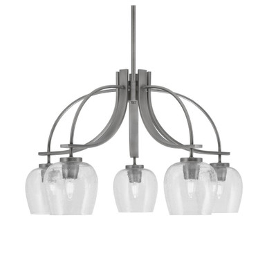 Cavella 5 Light Large Chandelier by Toltec 3925-4812