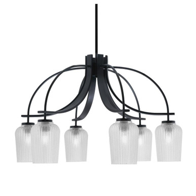 Cavella 6 Light Large Chandelier by Toltec 3926-4250