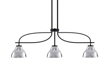 Cavella 3 Light Small Island Pendant 39 Inch Length by Toltec - 3936-MB-427-CH