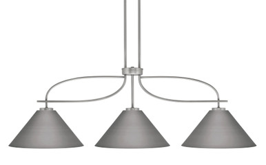 Cavella 3 Light Medium Island Pendant 45.75 Inch Length by Toltec - 3936-420