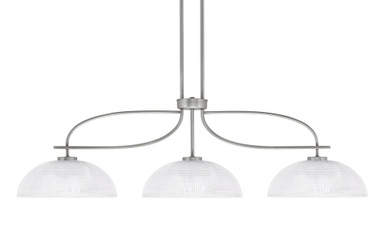 Cavella 3 Light Medium Island Pendant 45 Inch Length by Toltec - 3936-540