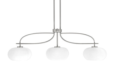 Cavella 3 Light Small Island Pendant 42 Inch Length by Toltec - 3936-214