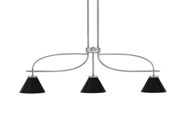 Cavella 3 Light Small Island Pendant 38.75 Inch Length by Toltec - 3936-421