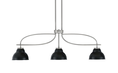 Cavella 3 Light Small Island Pendant 39 Inch Tall by Toltec - 3936-427