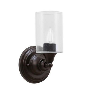 Any 1 Light Wall Sconce 10.5 Inch Tall by Toltec - 40-4-105-