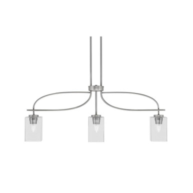 Cavella 3 Light Island Pendant 36.25 Inch Length by Toltec - 3936-531