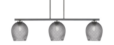Atlas 3 Light Small Island Pendant 44.25 Inch Length by Toltec - 4523-GP
