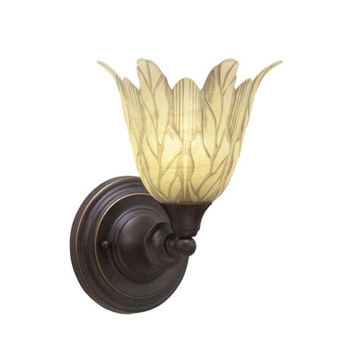 Any 1 Light Wall Sconce 10 Inch Tall by Toltec - 40-7-10-