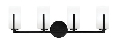 Atlas 4 Light Bath Vanity 9 Inch Tall and 28.5 Inch Length by Toltec - 4514-NAB-541