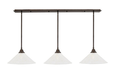 Stem 3 Light Large Linear Pendant by Toltec - 48-16-85-60