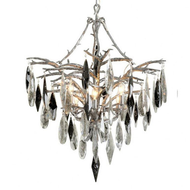 Nera 6 Light Chandelier 34.5 Inches Tall and 30.5 Inches Wide by Corbett - 306-06