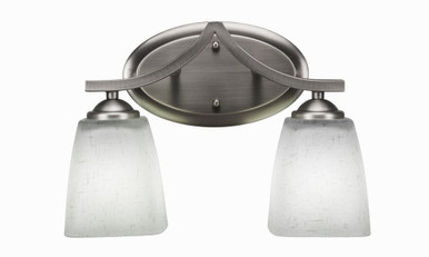Zilo 2 Light Vanity Light 13.5 Inch Length by Toltec - 552--95-135