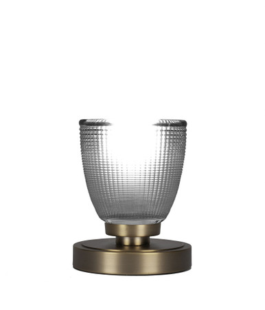 Luna 1 Light Table Lamp 6.5 Inches Tall and 5.5 Inches Wide by Toltec - 51-5565