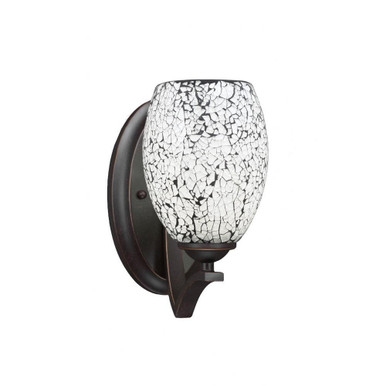 Zilo 1 Light Wall Sconce 5 Inch Wide by Toltec - 551-5-975-