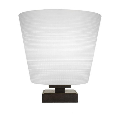 Luna 1 Light Table Lamp 10 Inches Tall and 10 Inches Wide by Toltec  - 52-1010