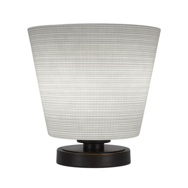 Luna One Light Table Lamp 10 Inches Tall and 10 Inches Wide by Toltec  - 51-1010